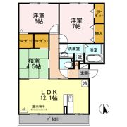 オッツ竹谷の間取り画像