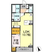 グランヴェール柱の間取り画像