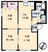 ガーデンクレス A棟の間取り画像