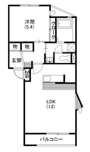 マーサ和地山の間取り画像