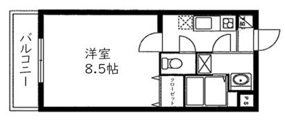 ハーヴェストⅦの間取り画像