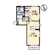 クロノス A棟の間取り画像