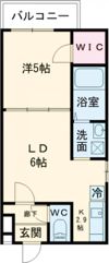 フジパレス新伊丹イーストの間取り画像
