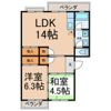 コーポ柳原の間取り画像