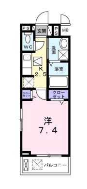 ライジング・フォーチュンの間取り画像