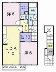 フォレストPARK Aの間取り画像