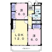 フリーダム中村の間取り画像