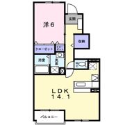 ブリーズSuzukaの間取り画像