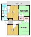 グリーンハイツ高尾 A棟の間取り画像