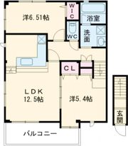ピース・ソレイユの間取り画像