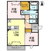 ヤードコートの間取り画像