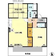 セジュール野田 Aの間取り画像