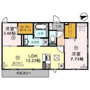 IMPERIAL（ｲﾝﾋﾟﾘｱﾙ）の間取り画像