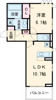ウェスタ青山の間取り画像