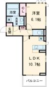 ウェスタ青山の間取り画像