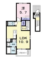 ベル・三鷹の間取り画像