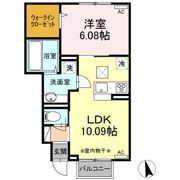 カーサ ガルボの間取り画像