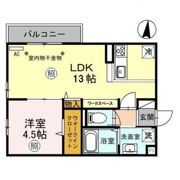 むさし野スクエアの間取り画像
