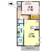 ミリュー Ⅱの間取り画像
