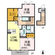 ラ・フォート文教台の間取り画像