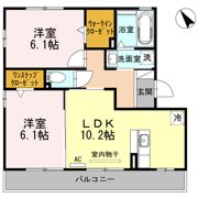 アヴェク・トワの間取り画像