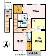 エリシオン日高 G棟の間取り画像