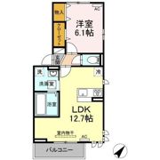 グラン ﾊﾟｾｵの間取り画像