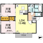 ラヴィエルジュ坂之上の間取り画像