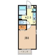 ゼフィール向山の間取り画像