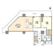 豊洲シエルタワーの間取り画像