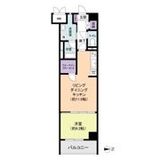 BPRレジデンス金山の間取り画像