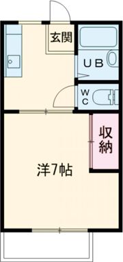 コーポマリンパークの間取り画像