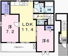 アルコバレーノ・Yの間取り画像
