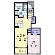 カーサ・アラーキデ Ⅲの間取り画像