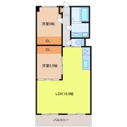 マンション長谷川の間取り画像