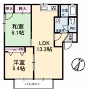 ハイマート白石 C棟の間取り画像