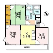 アーバンアヴェニュー Ⅰ棟の間取り画像
