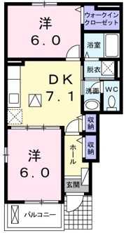 ベアート サリーナの間取り画像