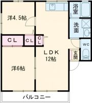 ケイ・エス・ハイム B棟の間取り画像