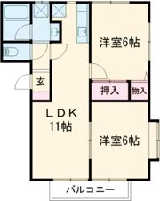 コスモスの間取り画像