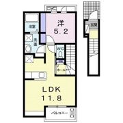 レジデンス鳥生4の間取り画像