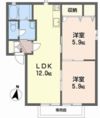 フレグランス坂上の間取り画像