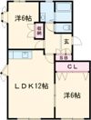 ローズガーデン2番館の間取り画像