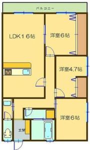 山翠ビルの間取り画像