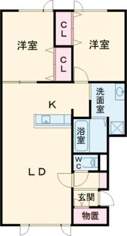 リュミエールの間取り画像