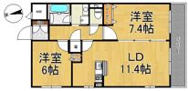 レガーロ旭町の間取り画像