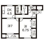ハレヤマコーポの間取り画像
