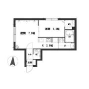 グランメール北23Westの間取り画像