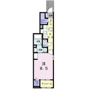 パライーソⅢの間取り画像