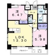 メルベージュ岸の間取り画像